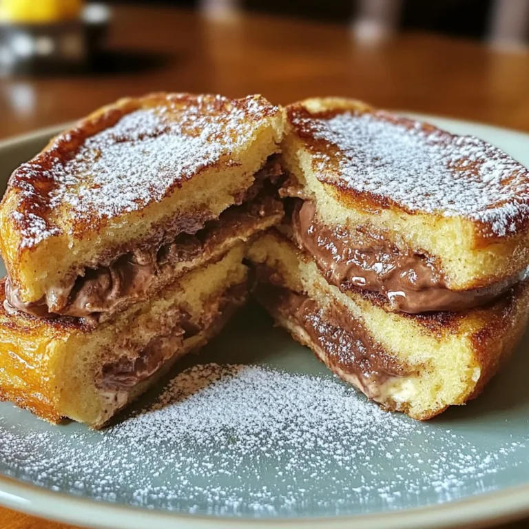 Churro Stuffed French Toast