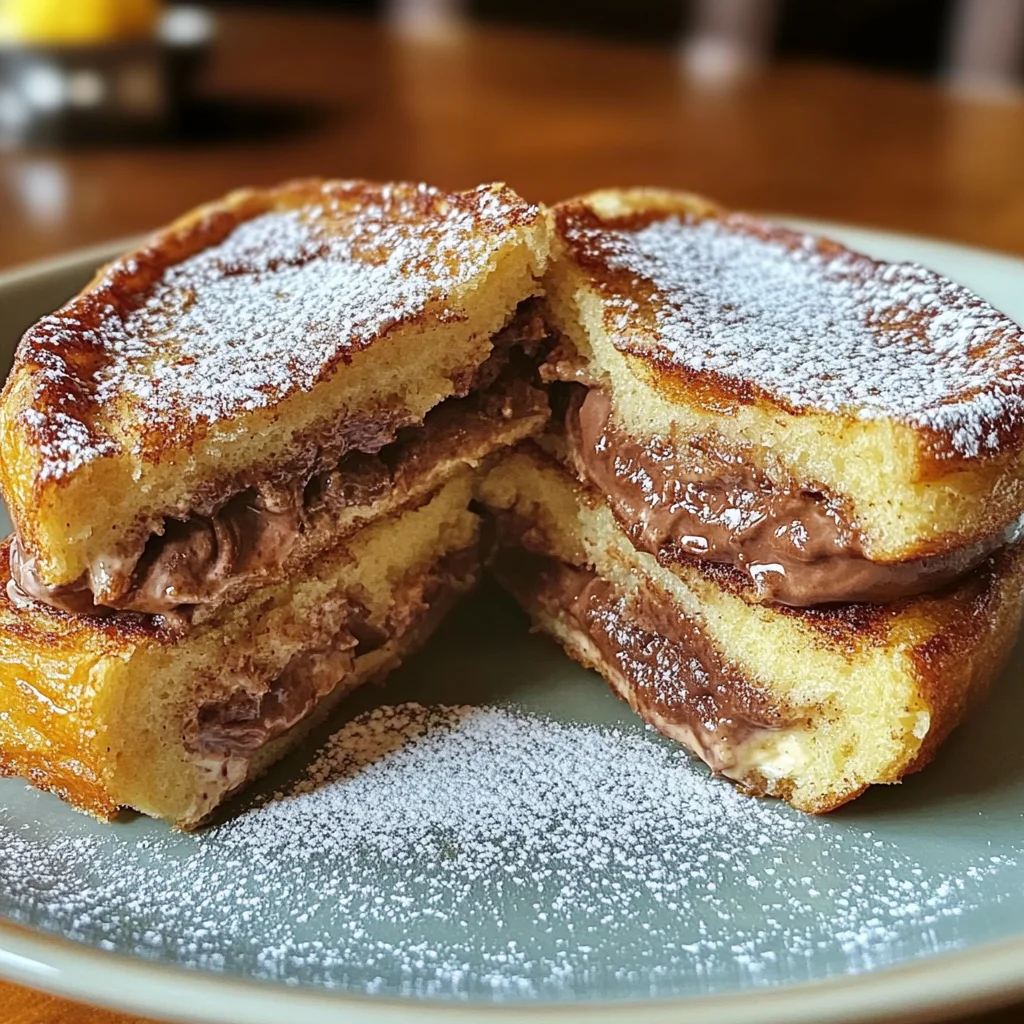 Churro Stuffed French Toast