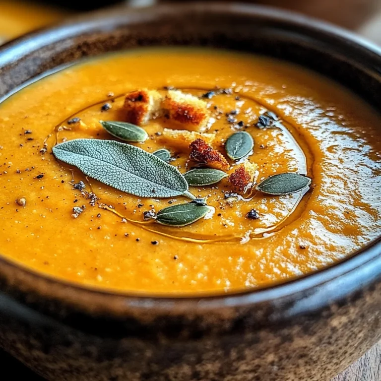 Pumpkin Sage Bisque