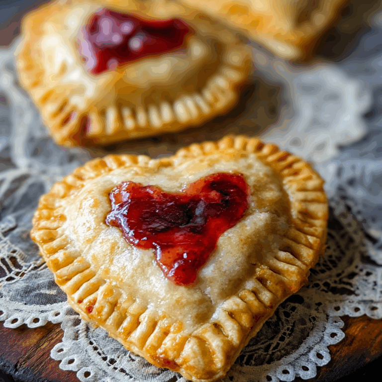 Vampire Kiss Strawberry Hand Pies