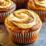 Best Swirled Pumpkin Cream Cheese Muffins