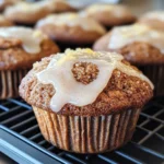 Glazed Gingerbread Muffins