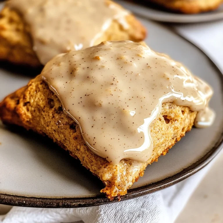 Homemade Chai Scones with Maple Chai Glaze