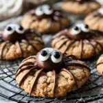 Peanut Butter Spider Cookies